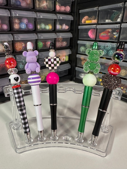 Black and Red Love, Purple Bear, Checkered Heart, Green Sugar Bear, Black Sugar Heart