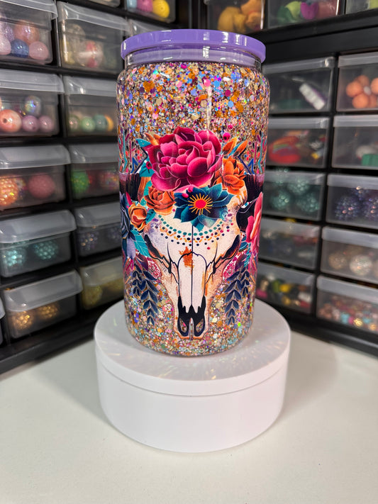 Floral Skull
