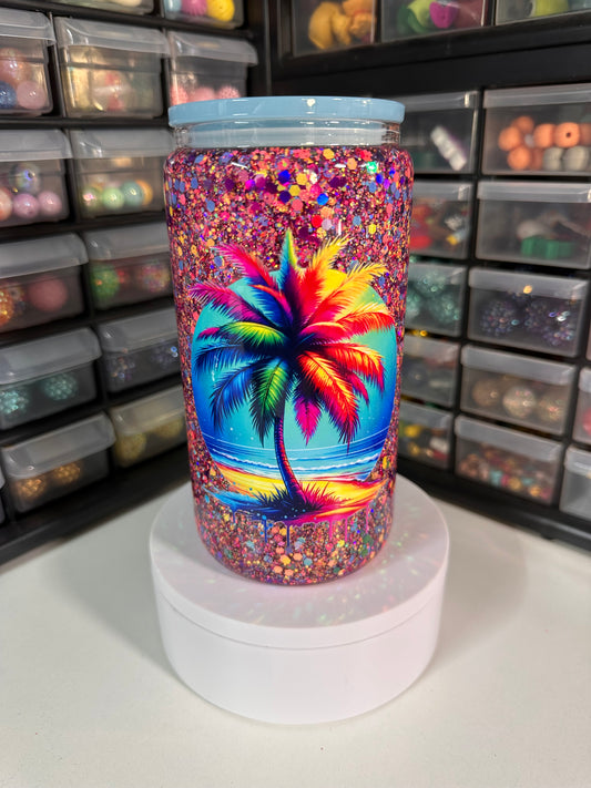 Rainbow Palm Tree