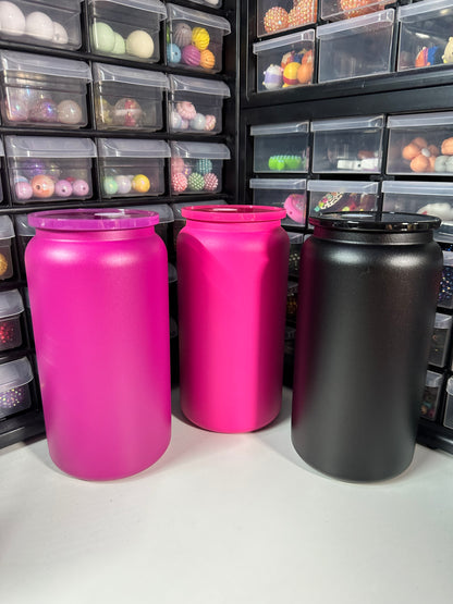 16oz Stainless Steel No Handle