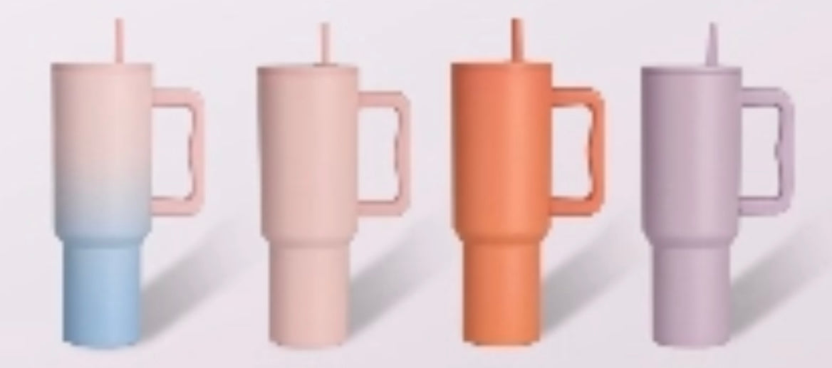 Custom 40oz with Standard Straw(Straw Topper Included)