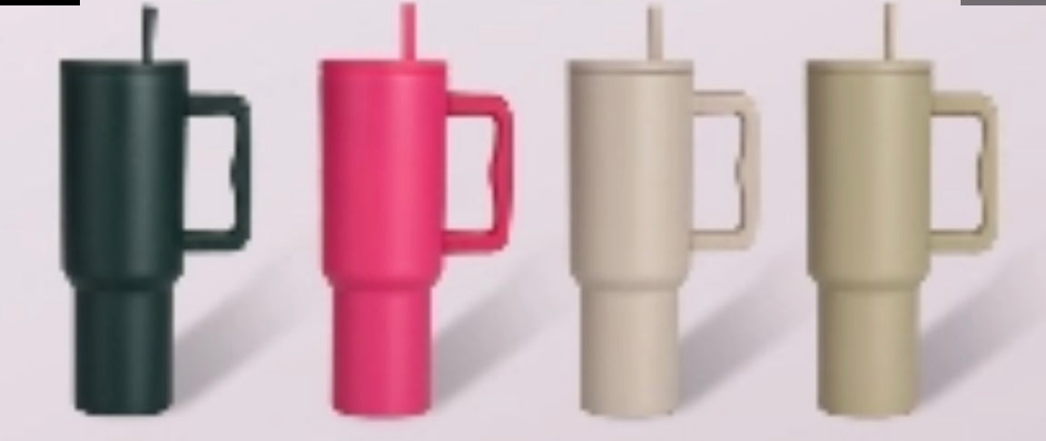 Custom 40oz with Standard Straw(Straw Topper Included)